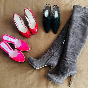 Four pairs of designer shoes for one low price: $200 or B/O